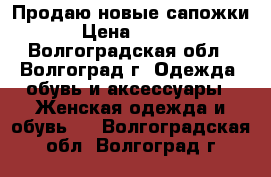 Продаю новые сапожки. › Цена ­ 1 400 - Волгоградская обл., Волгоград г. Одежда, обувь и аксессуары » Женская одежда и обувь   . Волгоградская обл.,Волгоград г.